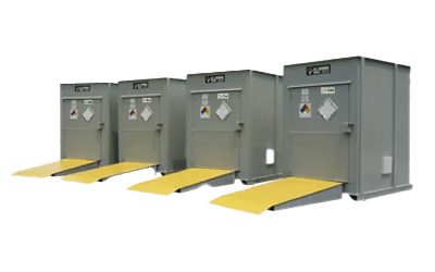 TurfLoc chemical storage building